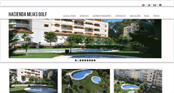 Desktop Screenshot of haciendamijasgolf.com